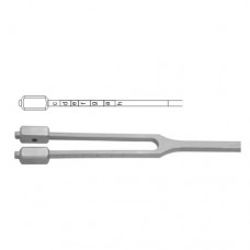 Hartmann Tuning Fork Moveable up to h Stainless Steel, Frequency C 128
